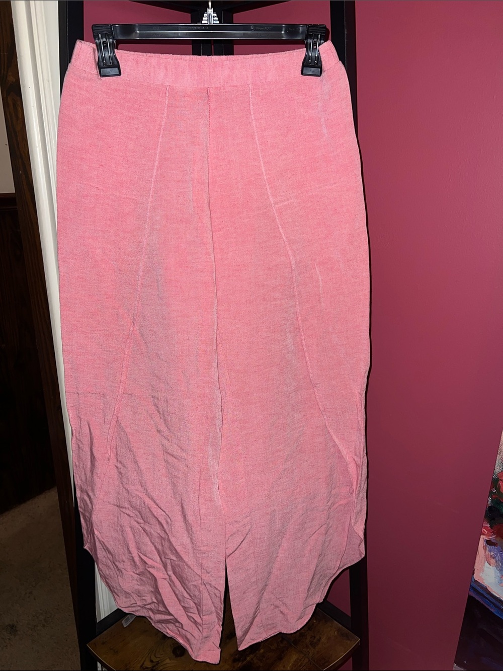 DREW Pink Whitney Tulip Boho Lagenlook Pants